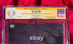 CGC SS 9.9Batman #608Foil VariantSIGNED Jim Lee+Loeb+Williams+SinclairUp 9.8