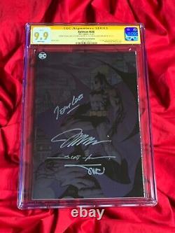 CGC SS 9.9Batman #608Foil VariantSIGNED Jim Lee+Loeb+Williams+SinclairUp 9.8