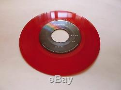 CHER'Dama Oscura' 1974 original RED vinyl 7 45 Single ULTRA RARE