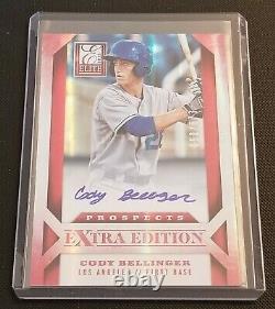 CODY BELLINGER Dodgers 2013 Elite Extra Edition rookie autograph auto #/673 MVP