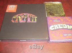 CREAM WHEELS OF FIRE JAPAN OBI 6 CD Box Set + CREAM 6 180 GRAM LP SET + SINGLES