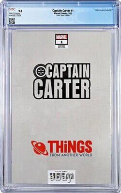 Captain Carter #1 CGC 9.8 Rian Gonzales TFAW Virgin Variant