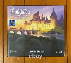 Castles of Burgundy Special Edition Acrylic Hexes NEW