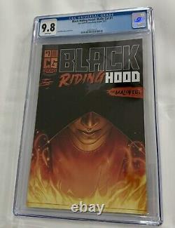ComicsGate Arena #1 Black Riding Hood The Malin Cut. By ALLCAPSCOMICS CGC9.8