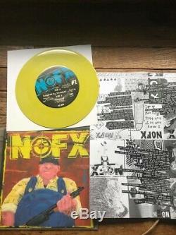 Complete 2005 NOFX 7 INCH OF THE MONTH CLUB FAT WRECK original 7 45 NM