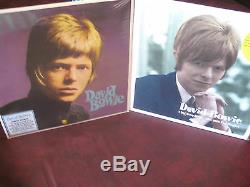 DAVID BOWIE 1966 PYE SINGLES & S/T MONO/STEREO 180 Gram OUT OF PRINT Sealed 3 LP