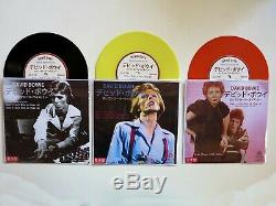DAVID BOWIE Rock n Roll With me / Dodo Limited Edition Box 3 Coloured Vinyl