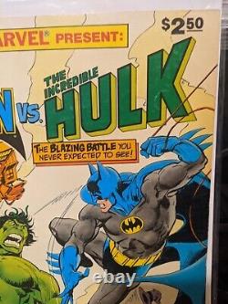 DC Marvel Present Batman VS Hulk 1981 Treasury Special Edition Newsstand FN