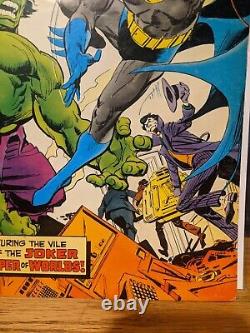 DC Marvel Present Batman VS Hulk 1981 Treasury Special Edition Newsstand FN