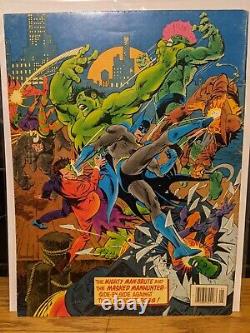 DC Marvel Present Batman VS Hulk 1981 Treasury Special Edition Newsstand FN