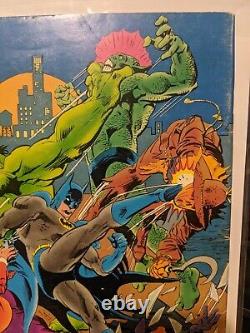 DC Marvel Present Batman VS Hulk 1981 Treasury Special Edition Newsstand FN