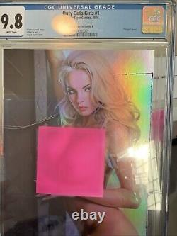 DUTY CALLS GIRLS #1 FROST QUEEN TURINI NUDE Foil VIRGIN LTD 20 cgc 9.8