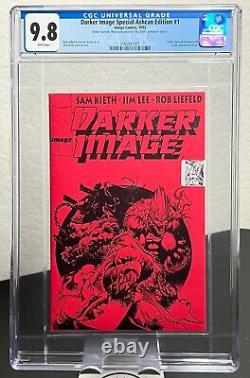 Darker Image Special Ashcan LTD #1 CGC 9.8 NM RARE! Image 1993 1st Maxx Sticker