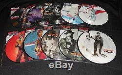 David Bowie 40th Anniversary Set Of 10 Picture Disc 7 Vinyl New Very Rare Oop