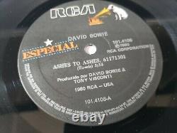 David Bowie Ashes To Ashes SPECIAL EDITION BRAZIL 7 Vinyl Single- space oddity