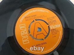 David Bowie The Jean Genie/Ziggy Stardust ULTRA RARE DEMO UK 7 Single RCA2302