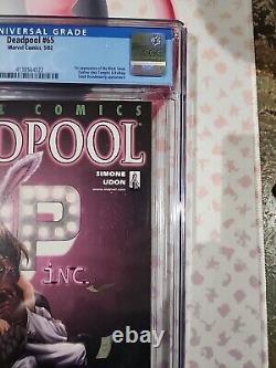 Deadpool #65 (2002) CGC 9.8 NM/M 1st Appearance of Black Swan, Outlaw & Ratbag
