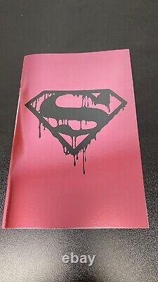 Death of Superman 30th Anniversary Silver Foil, Superman 75 Red & Pink Foil Set