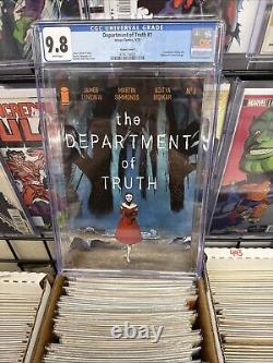 Department of Truth #1 1100 Variant CGC 9.8 SIKTC Homage