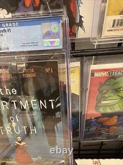 Department of Truth #1 1100 Variant CGC 9.8 SIKTC Homage