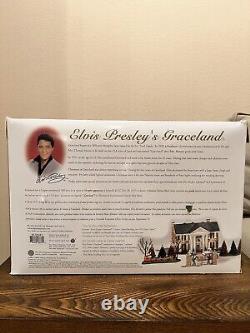 Dept 56 Elvis Presley's Graceland Special Edition Gift Set #55041 COMPLETE (vid)