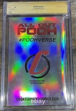 Do You Pooh All Out Pooh Across The Poohverse NEGATIVE FOIL B 1/1 9.8 Marat
