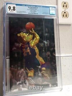 Do You Pooh Kobe Bryant Fadeaway 1/8 Crystal Fleck Chrome Variant 2023 Cgc 9.8