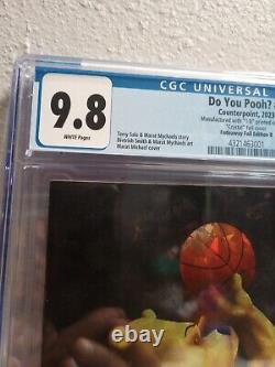 Do You Pooh Kobe Bryant Fadeaway 1/8 Crystal Fleck Chrome Variant 2023 Cgc 9.8