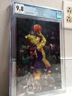 Do You Pooh Kobe Bryant Fadeaway 1/8 Crystal Fleck Chrome Variant 2023 Cgc 9.8