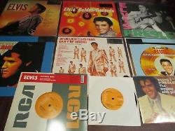 ELVIS PRESLEY 100 Golden Hits 180 GRAM 6 RARE BONUS TRACKS LP Set + EP'S&SINGLES