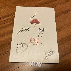 EXID I Love You Single Album CD Korea KPOP Signed Photocard Promo