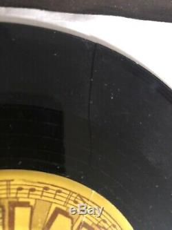 Elvis Presley Cracked Vinyl 45 RPM Single Sun Records 3 Hole Punch Milkcow Blues