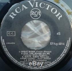 Elvis Presley Tickle Me Rare 7 Unique Only Greek Single Ep 1965 Ost 5 Tracks