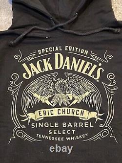 Eric Church Jack Daniels SINGLE BARREL SELECT SPECIAL EDITION bottle LG Hoodie