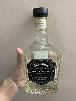 Eric Church Jack Daniels Single Barrel Etched 2019 Special Edition Empty Bottle