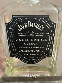 Eric Church Jack Daniels Single Barrel Etched 2019 Special Edition Empty Bottle