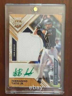 FERNANDO TATIS JR 2018 PANINI EXTRA EDITION RC GREEN INK AUTO /99 Please Read