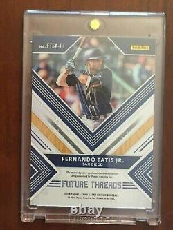 FERNANDO TATIS JR 2018 PANINI EXTRA EDITION RC GREEN INK AUTO /99 Please Read