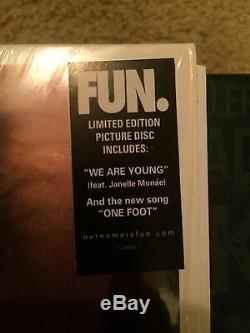 FUN. We Are Young 7 Vinyl Picture Disc LP OOP RARE Panic At The Disco Bleachers