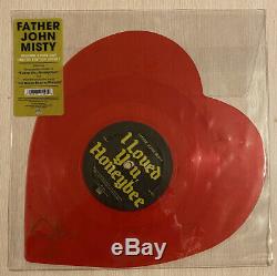 Father John Misty I Love You Honeybee Signed Autographed Heart RSD Vinyl Record