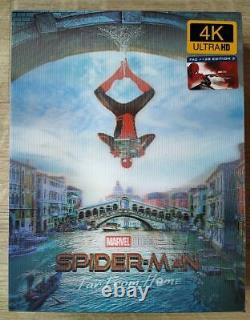 Filmarena Spider-Man Far From Home FAC E3 Single Lenti Steelbook 4K/2D/3D New
