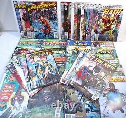 Flashpoint #1-5 + All Tie Ins Complete 87 Comics Set /See List/- DC Comics 2011