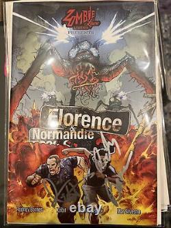 Florence & Normandie NYCC Ashcan Signed By Rodney Barnes, Xzibit