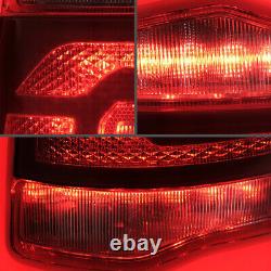 For 09-18 Ram 1500 2500 3500 LED Tail Lights Red Clear Lens Fit Halogen LED Lamp