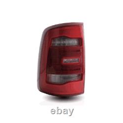 For 09-18 Ram 1500 2500 3500 LED Tail Lights Red Clear Lens Fit Halogen LED Lamp