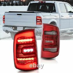 For 09-18 Ram All Trim Pickup & 19-21 1500 Classic RED Fiber Optic LED Taillight