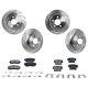 Front & Rear Brake Disc Rotors And Pads Kit For Dodge Challenger Charger 300