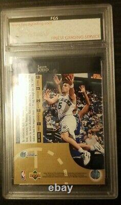 GEM 10 $600 Jason Kidd 1994-95 Upper Deck SE Gold RC #SE109 PSA POP 1 OF 3