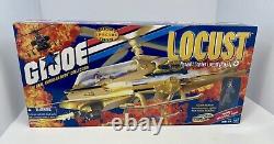 GI Joe Locust Assault Copter Locust XH-1 and Wild Bill Figure Special Edition