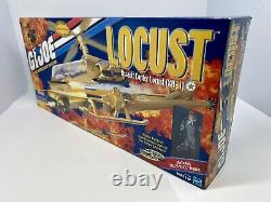 GI Joe Locust Assault Copter Locust XH-1 and Wild Bill Figure Special Edition